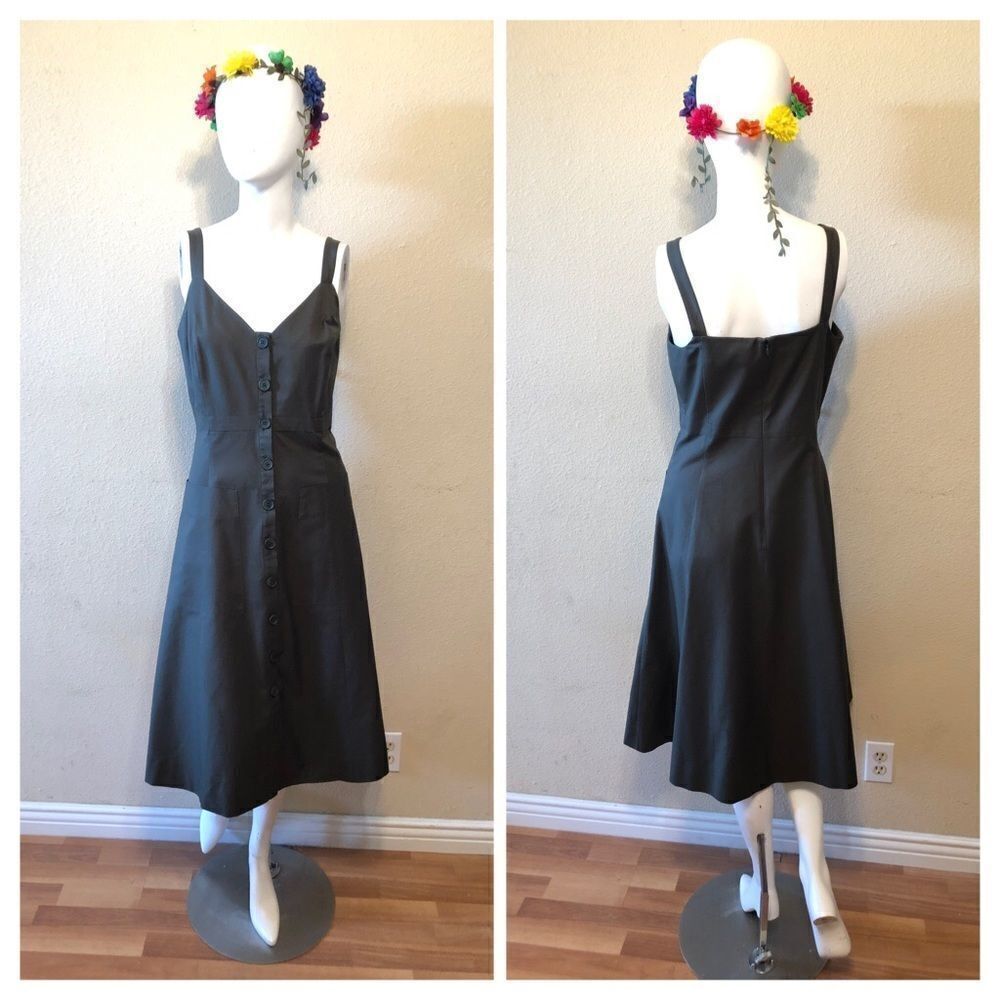 Nordstrom Signature Patch Pocket Cotton Sundress - Picture 2 of 8